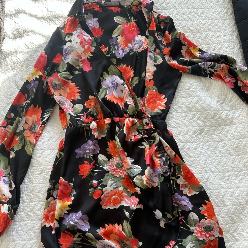Zara Flowered Dress